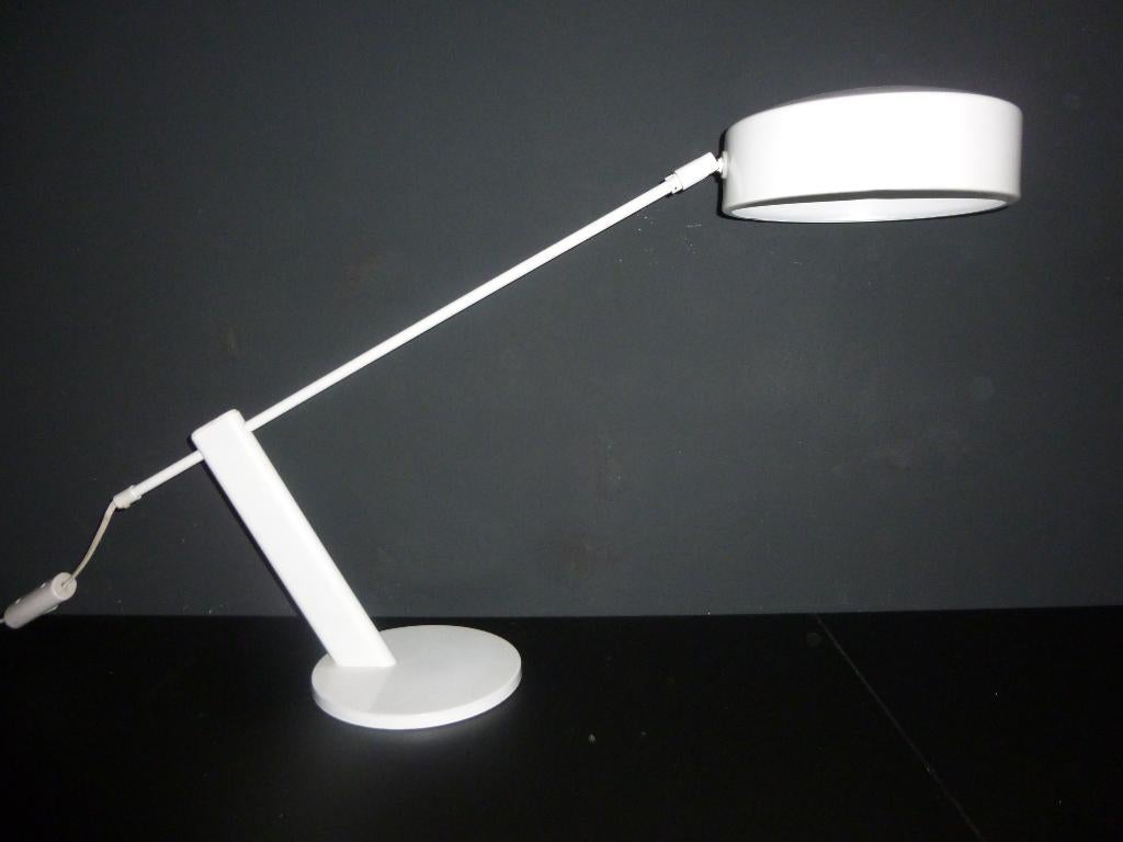 Prachtige vintage xxl Hala tafellamp design H. Busquet, Huis en Inrichting, Lampen | Tafellampen, Ophalen of Verzenden, Gebruikt