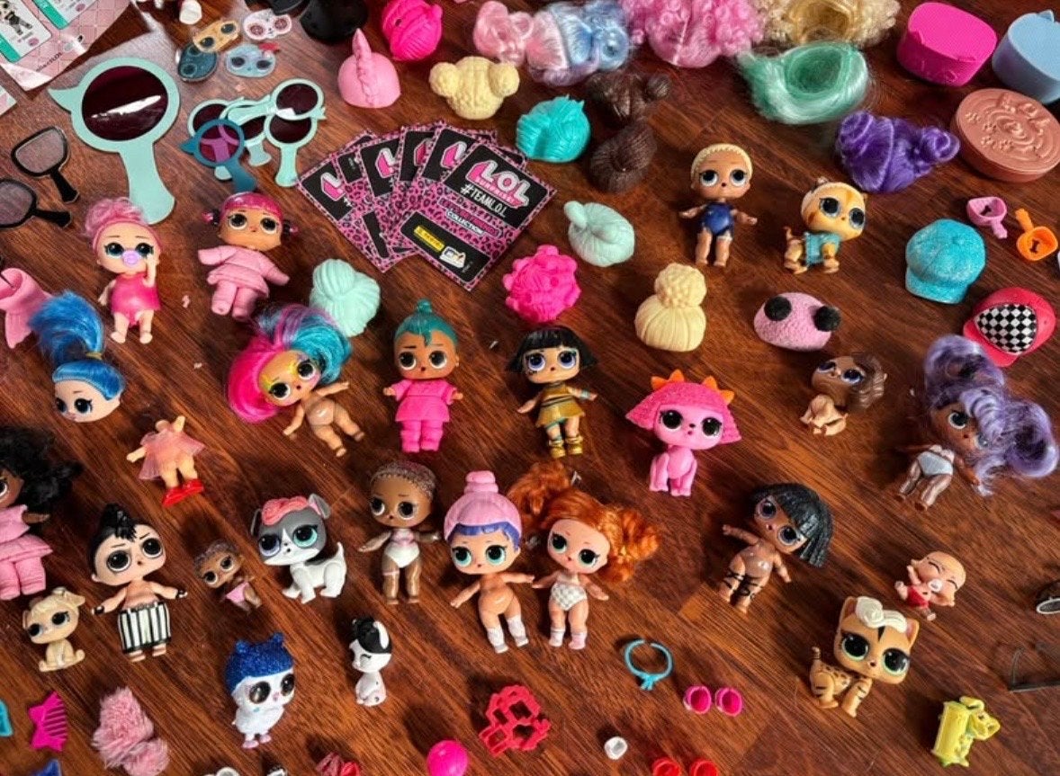 Grote set LOL Surprise poppen met accessoires, Kinderen en Baby's, Speelgoed | Poppen, Ophalen of Verzenden, Gebruikt, Overige typen