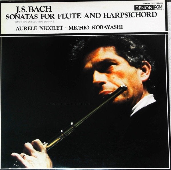 J.s. Bach michio kobayashi sonatas for flute cd 38c37-7058 j, Verzenden, Classicisme, Zo goed als nieuw, Overige typen