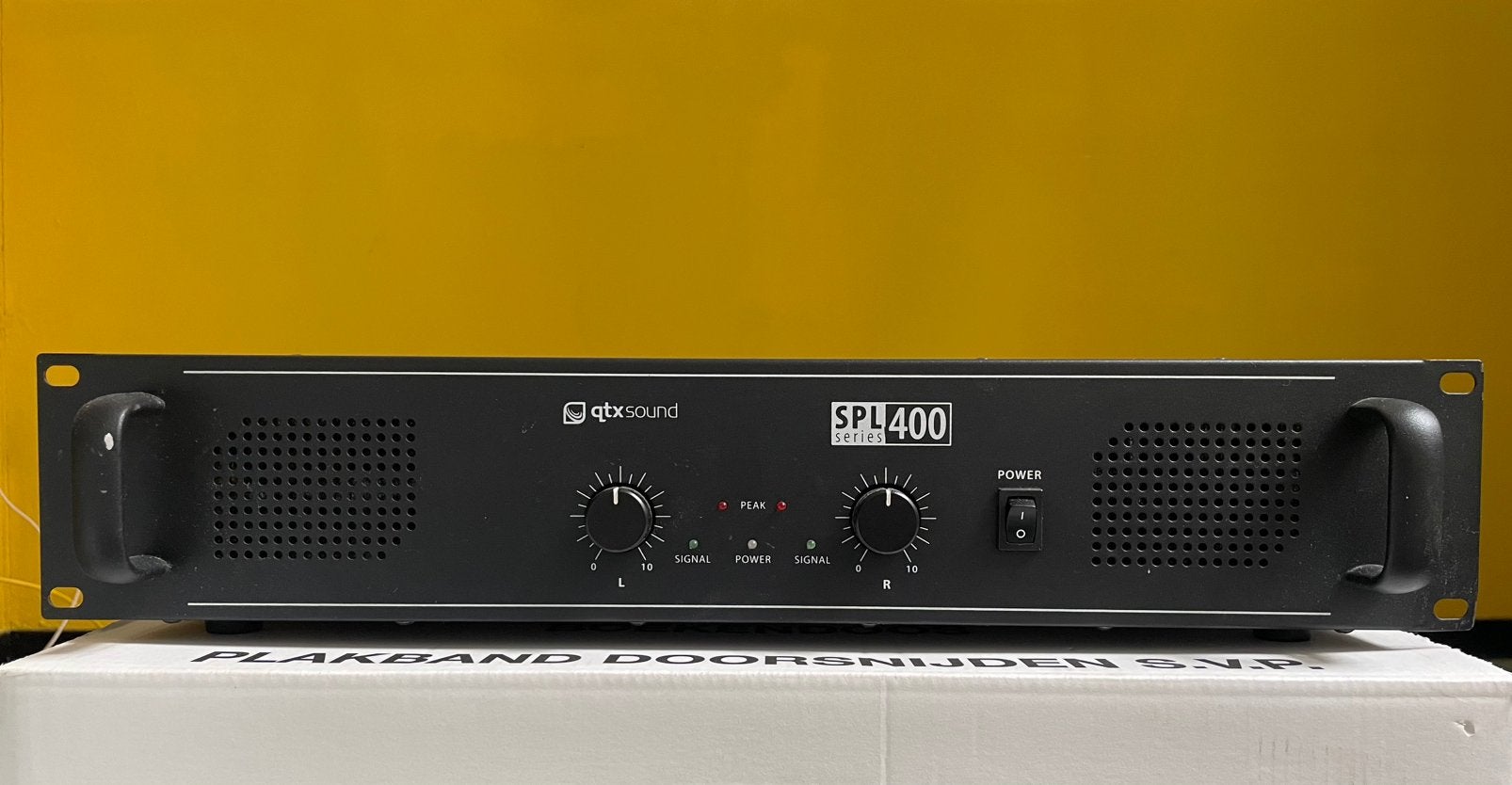400W versterker, Ophalen, Zo goed als nieuw, Minder dan 500 watt