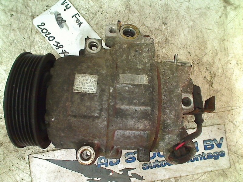 Airco Pomp Volkswagen Fox (5Z) (2005-04/2009-12) 6Q0820808D, Gebruikt, Volkswagen, Volkswagen AG, Kundenbetreuung@volkswagen.de