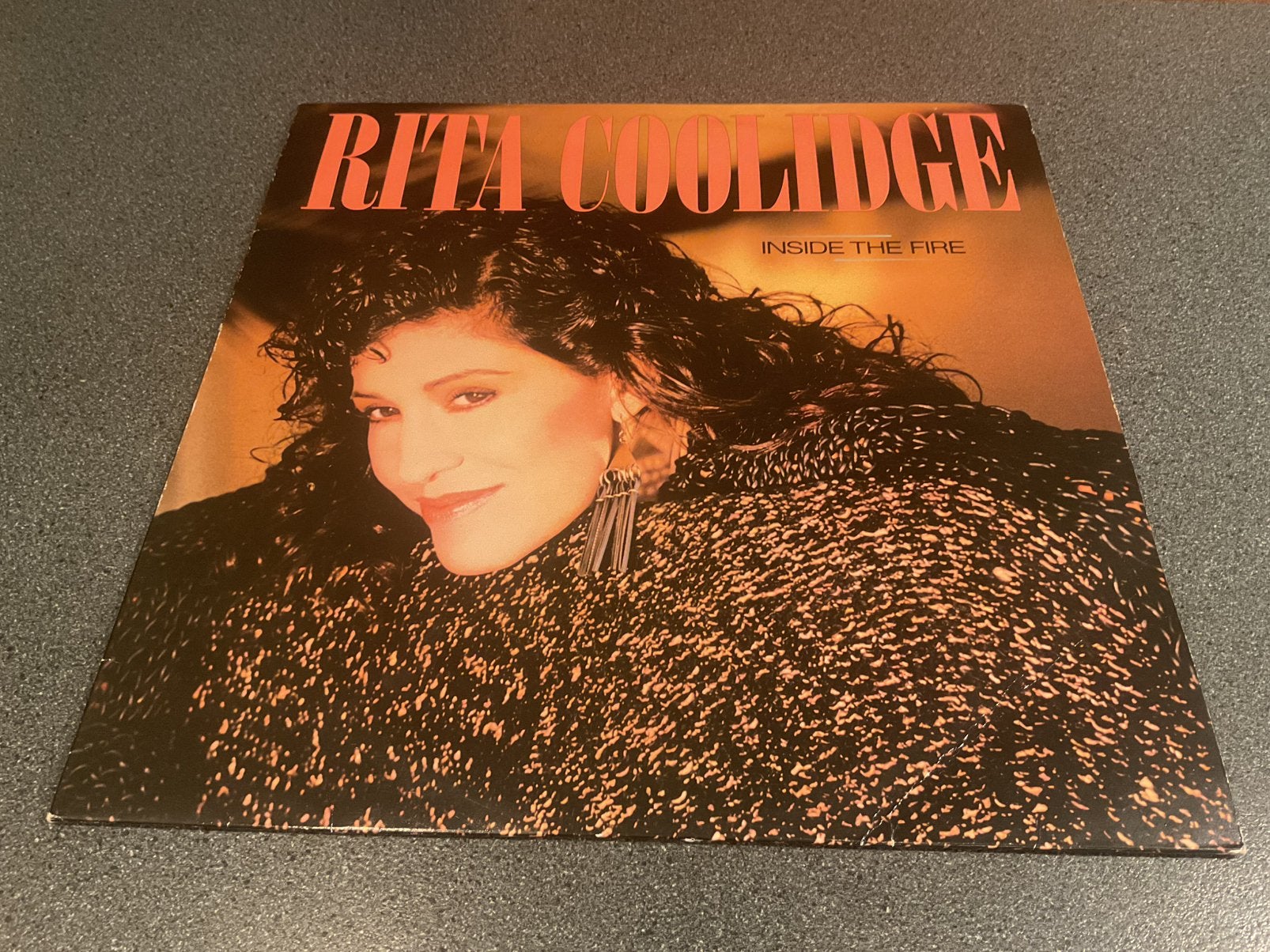 Rita Coolidge - Inside the fire Vinyl LP, Ophalen of Verzenden, Gebruikt, 12 inch