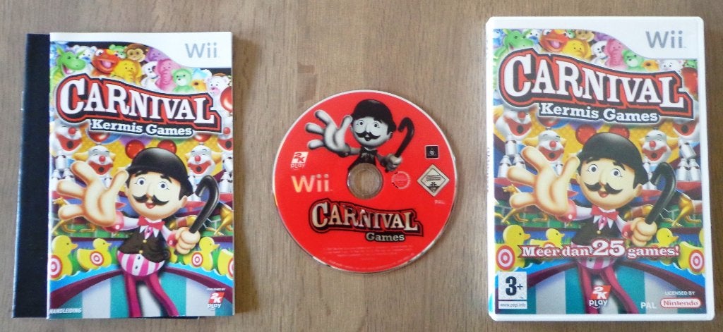 Carnival Kermis Games voor de Nintendo Wii Compleet, 1 speler, Ophalen of Verzenden, Zo goed als nieuw, Vanaf 3 jaar