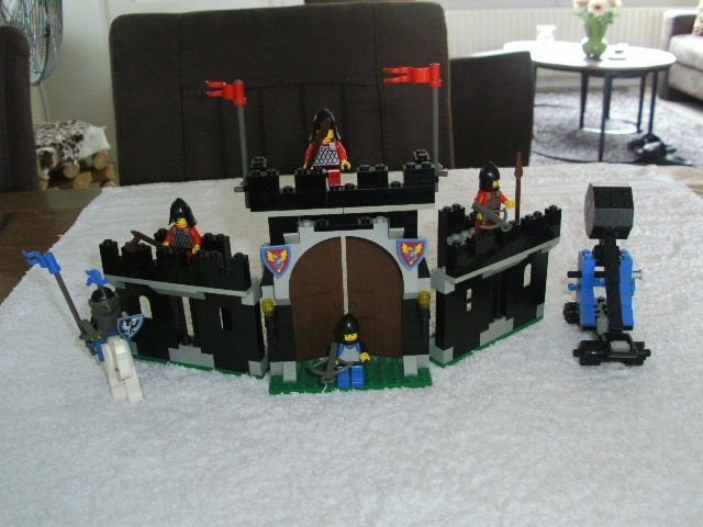 Lego Castle Black Knights 6059 Knights Stronghold, Compleet, Gebruikt, Lego, Ophalen of Verzenden