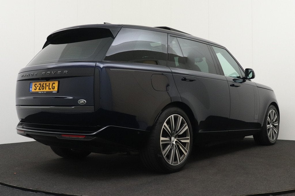 Land Rover Range Rover 3.0 P440e LWB HSE Pano-dak Soft-Close, Auto's, Land Rover, Automaat, Gebruikt, Blauw, 2996 cc