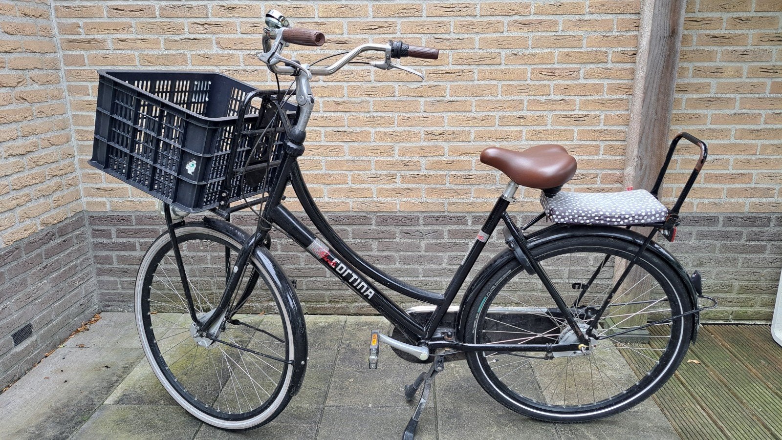 Cortina damesfiets 57cm opknapper, Gebruikt, Versnellingen, 56 cm of meer, Trommelrem