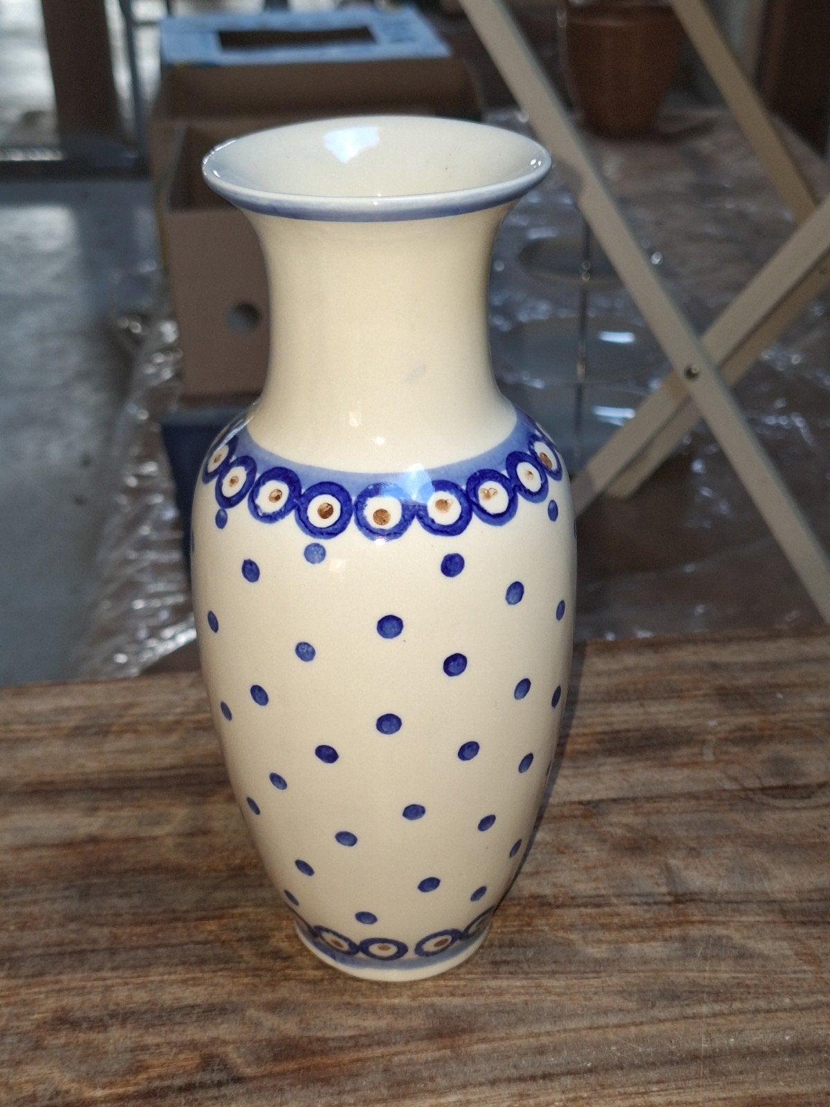 Vaas Pools aardewerk, Antiek en Kunst, Curiosa en Brocante, Ophalen