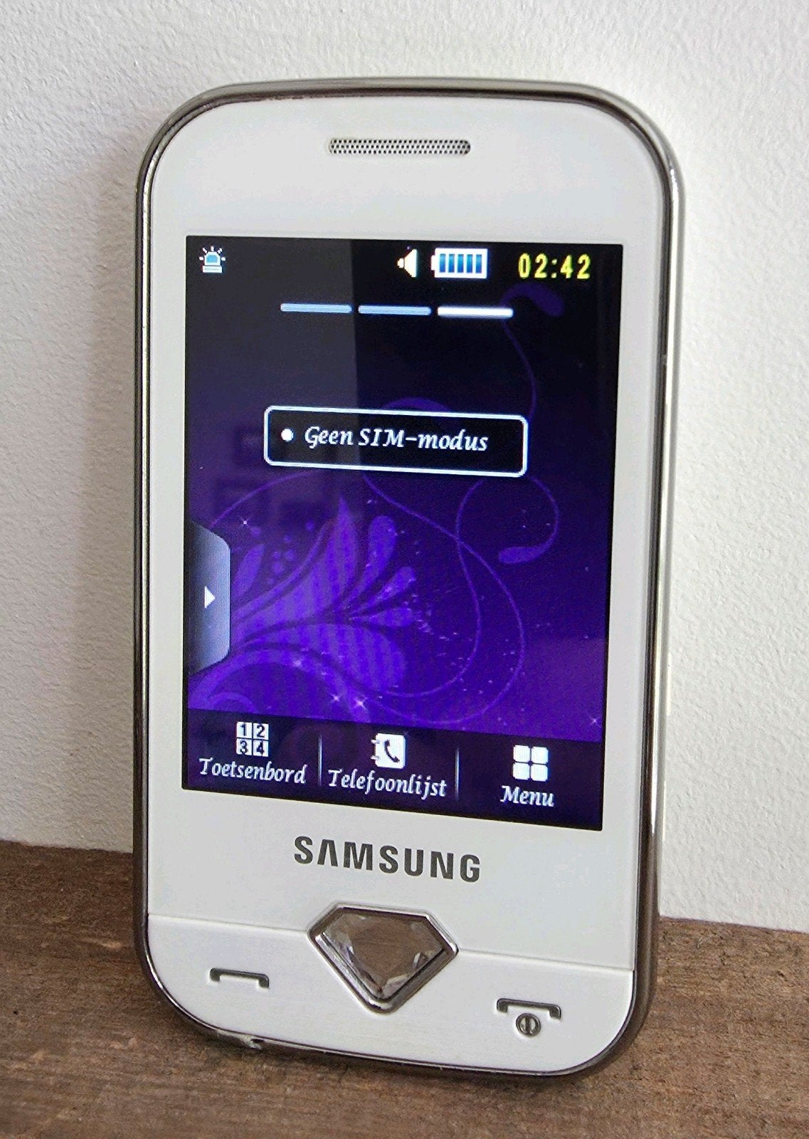 Samsung GT-S7070 Diva wit – retro telefoon, Telecommunicatie, Ophalen of Verzenden, Wit