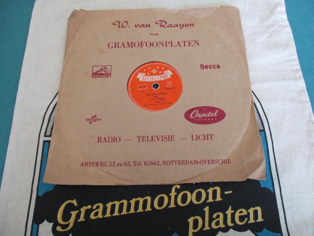 FREDDY, Gebruikt, 10 inch, Voor 1960, Ophalen of Verzenden