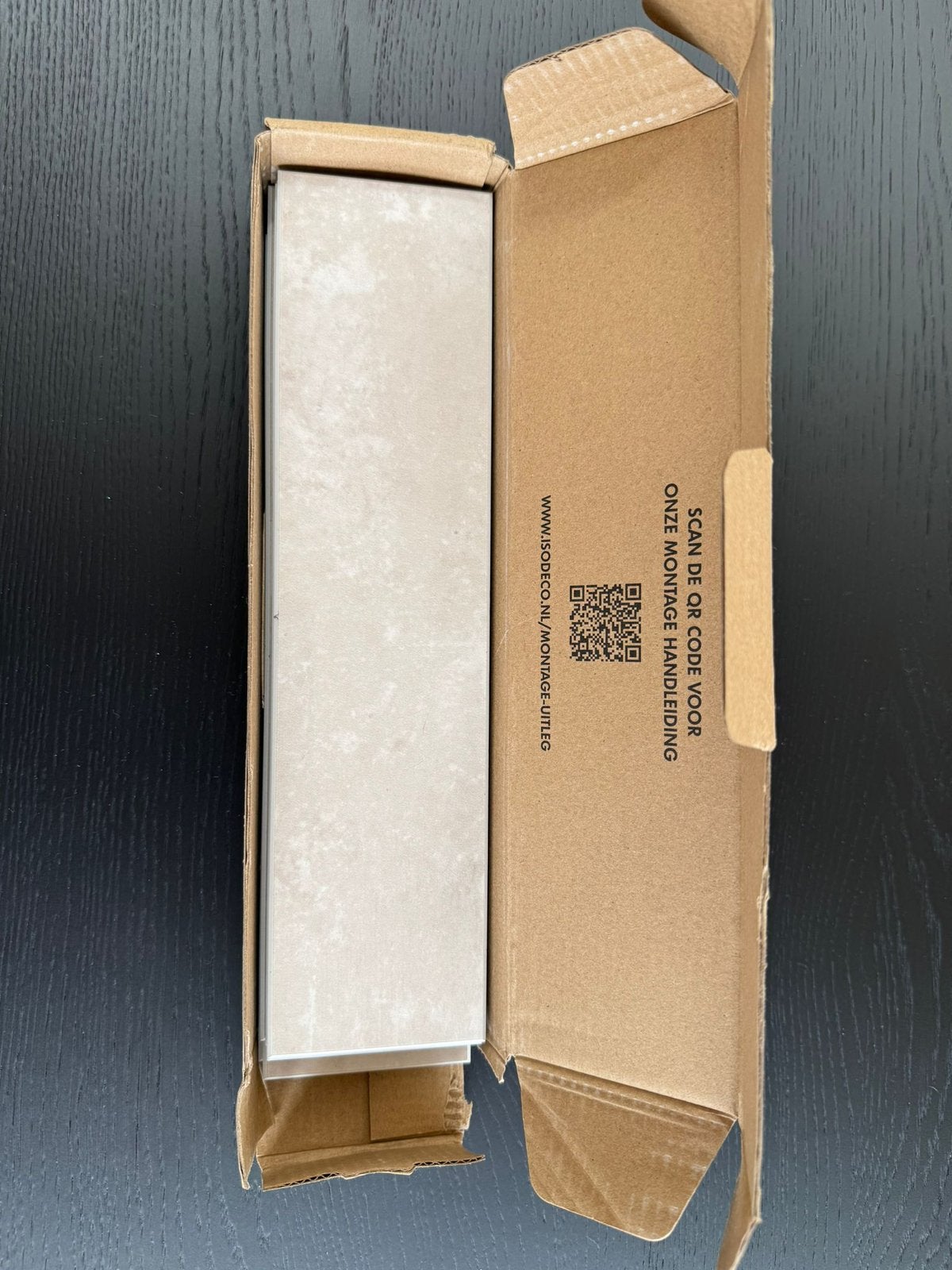 Zelfklevende steenstrips beige - 20boxen, Doe-het-zelf en Verbouw, Tegels, Ophalen, Overige materialen, Wandtegels, Nieuw