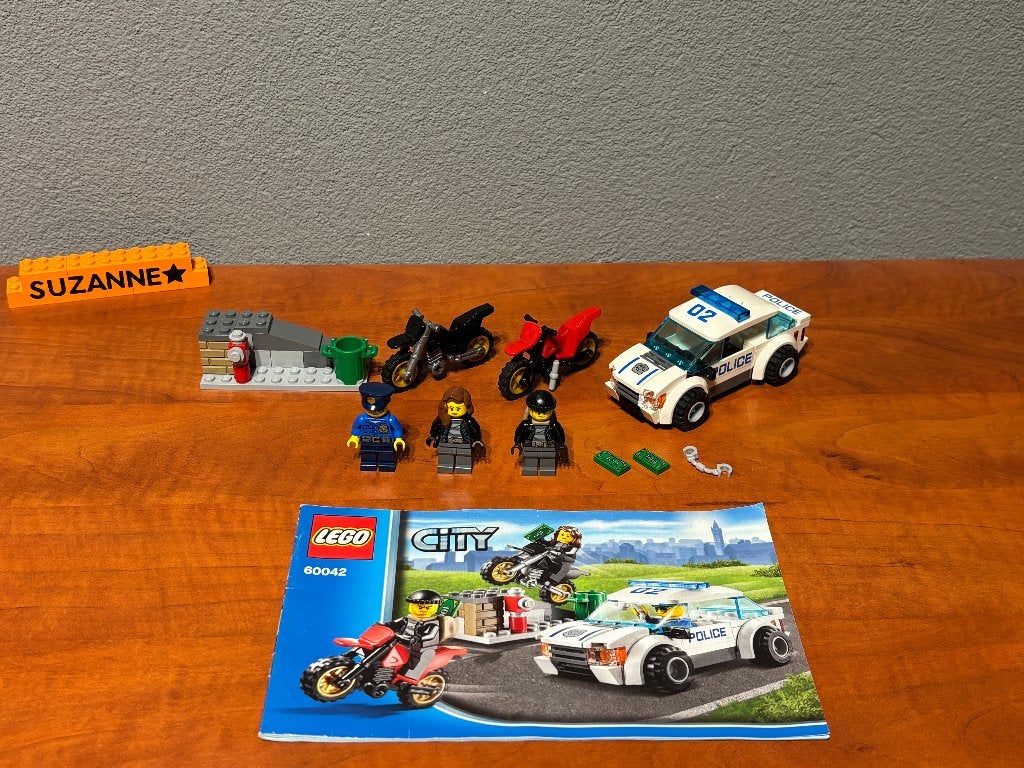 Lego 60042 - City - High Speed Police Chase, Lego, Ophalen of Verzenden, Compleet, Complete set