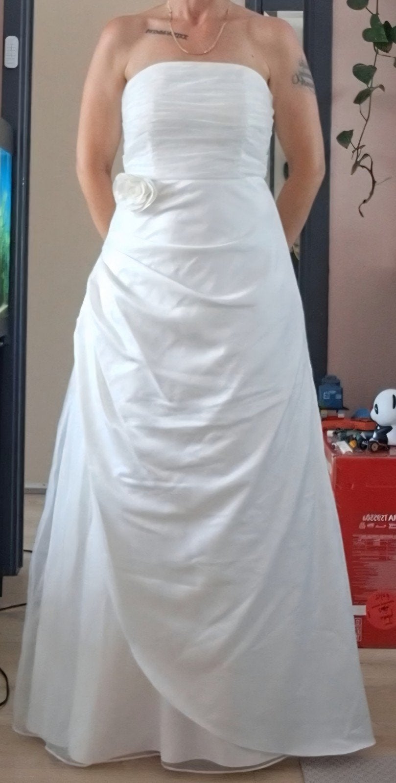 Mariposa bruidsjurk mt 36, Kleding | Dames, Trouwjurk, Wit, Mariposa, Ophalen of Verzenden