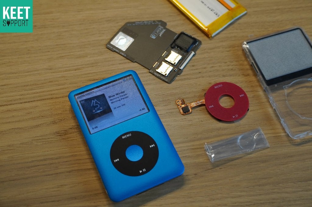 iPod reparatie en upgrades, Ophalen, 40 GB en meer, Classic, Zwart