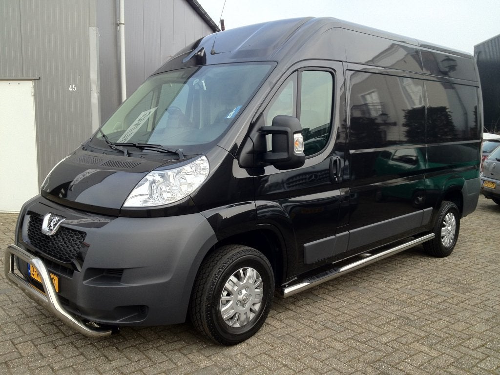 Fiat Ducato Sidebars rechte buis 70 mm met opstapjes, Ophalen, Niet ingevuld, Niet ingevuld, Niet ingevuld