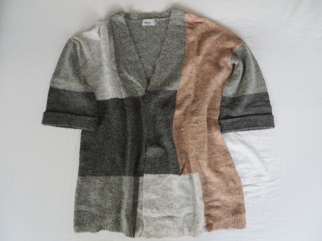 Midden lang vest, maat M, Only, Kleding | Dames, Truien en Vesten, Maat 38/40 (M), Ophalen of Verzenden, ONLY, Grijs