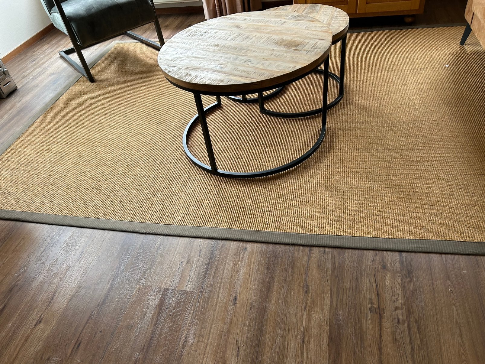Vloerkleed, Ophalen, 150 tot 200 cm, Vierkant, Zo goed als nieuw