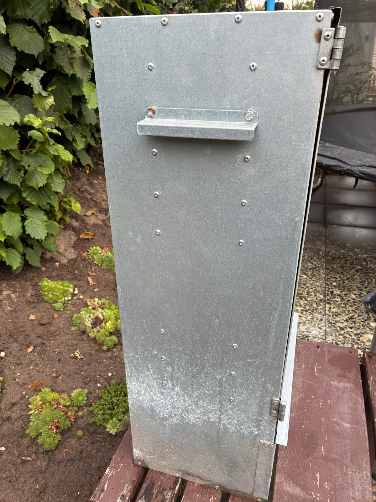 Houtskool Smoker / Rookoven met Thermometer, Tuin en Terras, Buitenkeukens, Ophalen of Verzenden, Gebruikt, Houtskool, Vrijstaand
