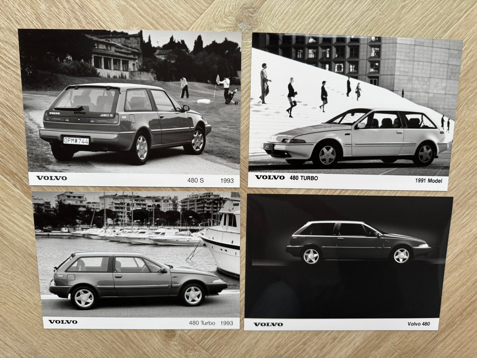 Persfotos Volvo 480, Ophalen of Verzenden