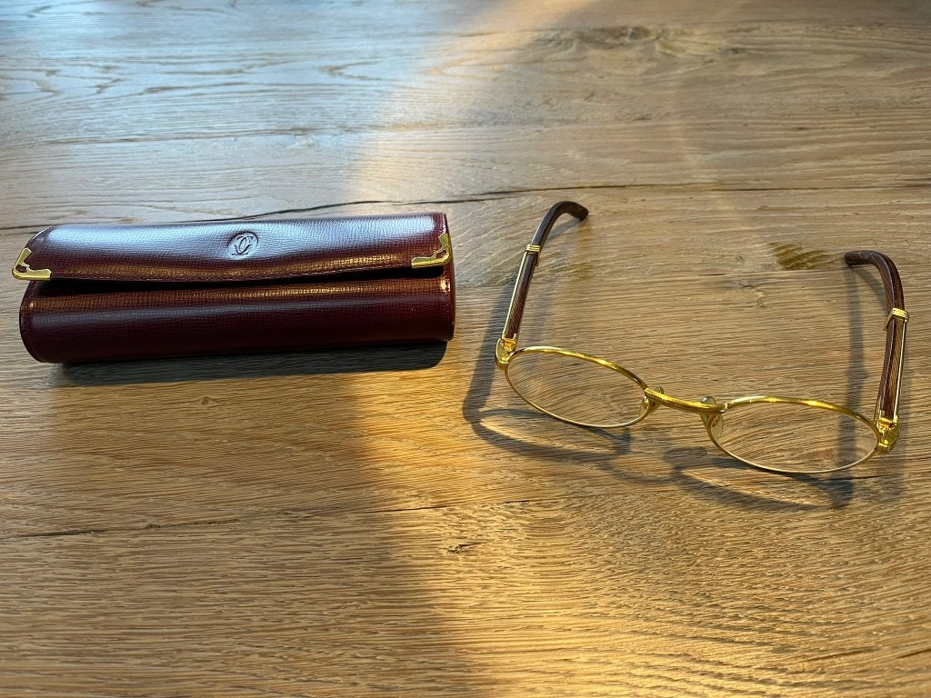 Originele Vintage Cartier bril - Giverny - 51 20 135b, Ophalen of Verzenden, Gebruikt, Bril, Overige merken