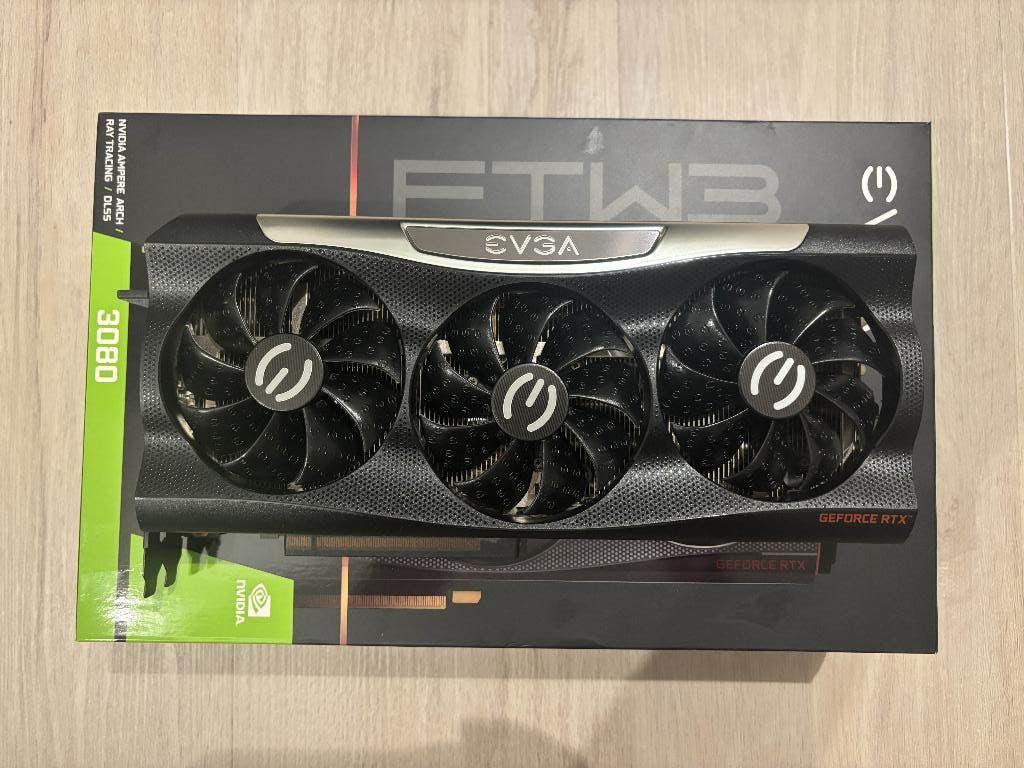 EVGA NVIDIA GeForce RTX 3080 FTW3 Ultra, Ophalen, Gebruikt, GDDR6, PCI-Express 4