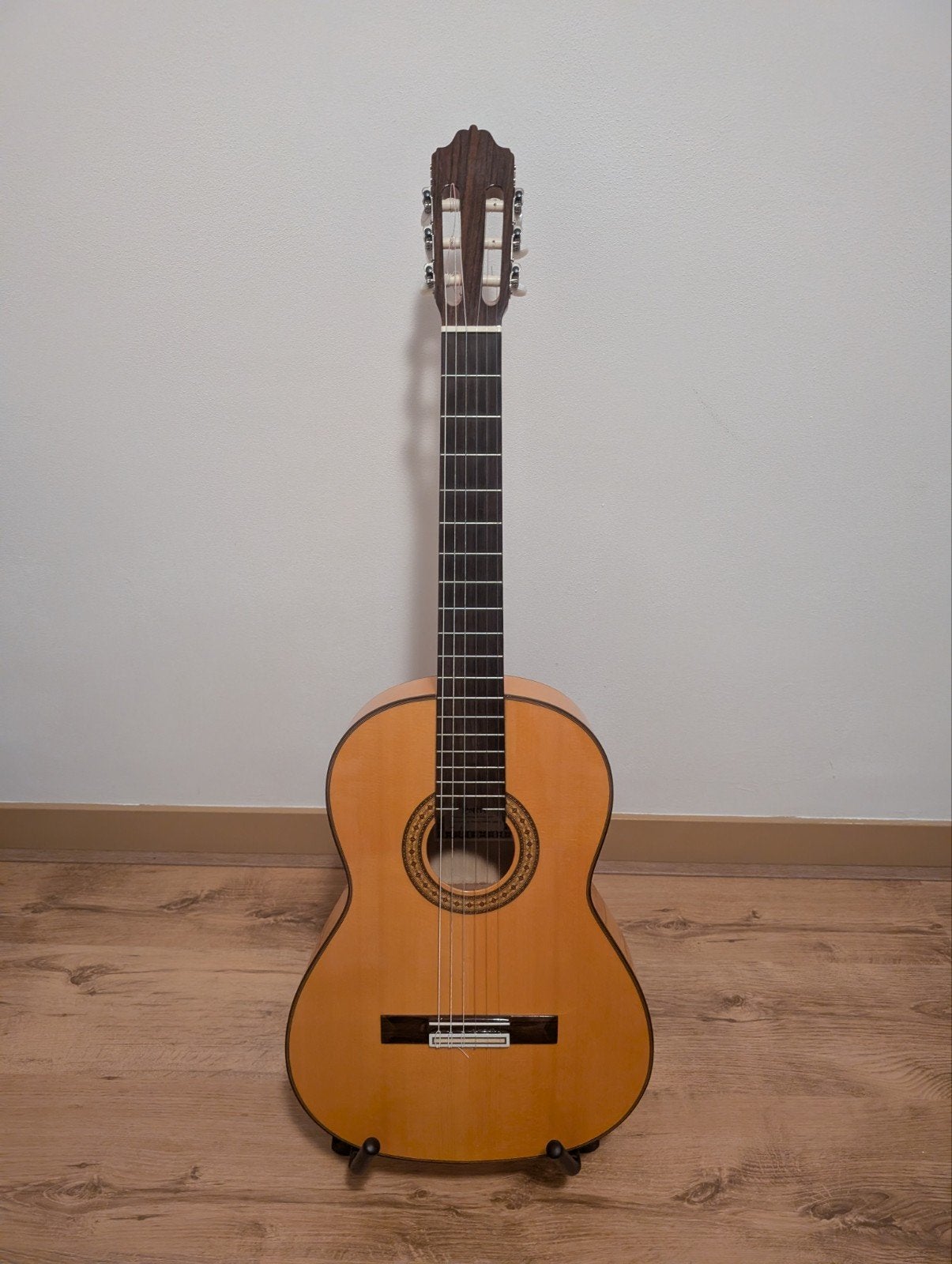 Handgebouwde Spaanse Esteve 5F Flamenco gitaar + Luxe Lightc, Ophalen, Zo goed als nieuw, Klassieke of Spaanse gitaar