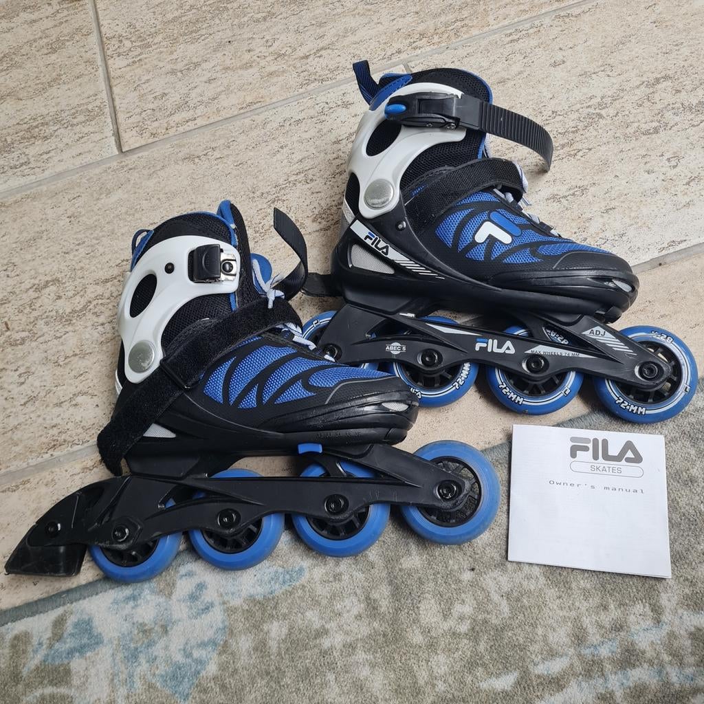 Fila Inline Skates - Verstelbaar - Maat 32-36, Ophalen, Verstelbaar, Gebruikt, Kinderen