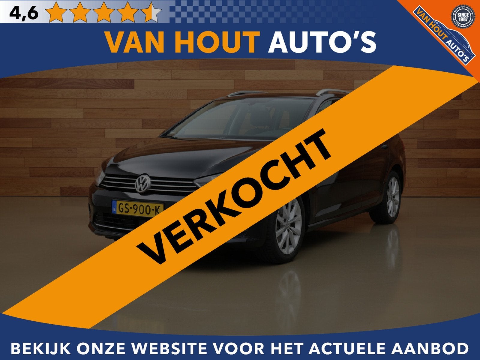 Volkswagen Golf Sportsvan 1.4 TSI Highline | STOEL/STUUR VER, Voorwielaandrijving, Gebruikt, Euro 6, 4 cilinders
