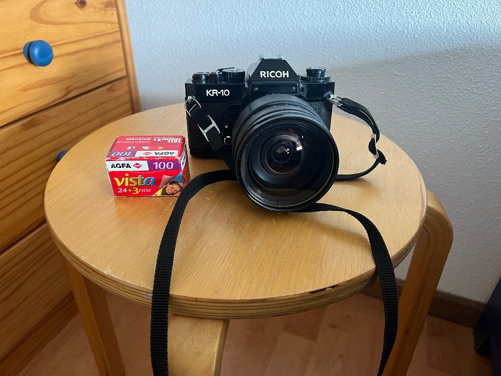 Ricoh KR10, Ophalen of Verzenden, Zo goed als nieuw, Spiegelreflex, Overige Merken