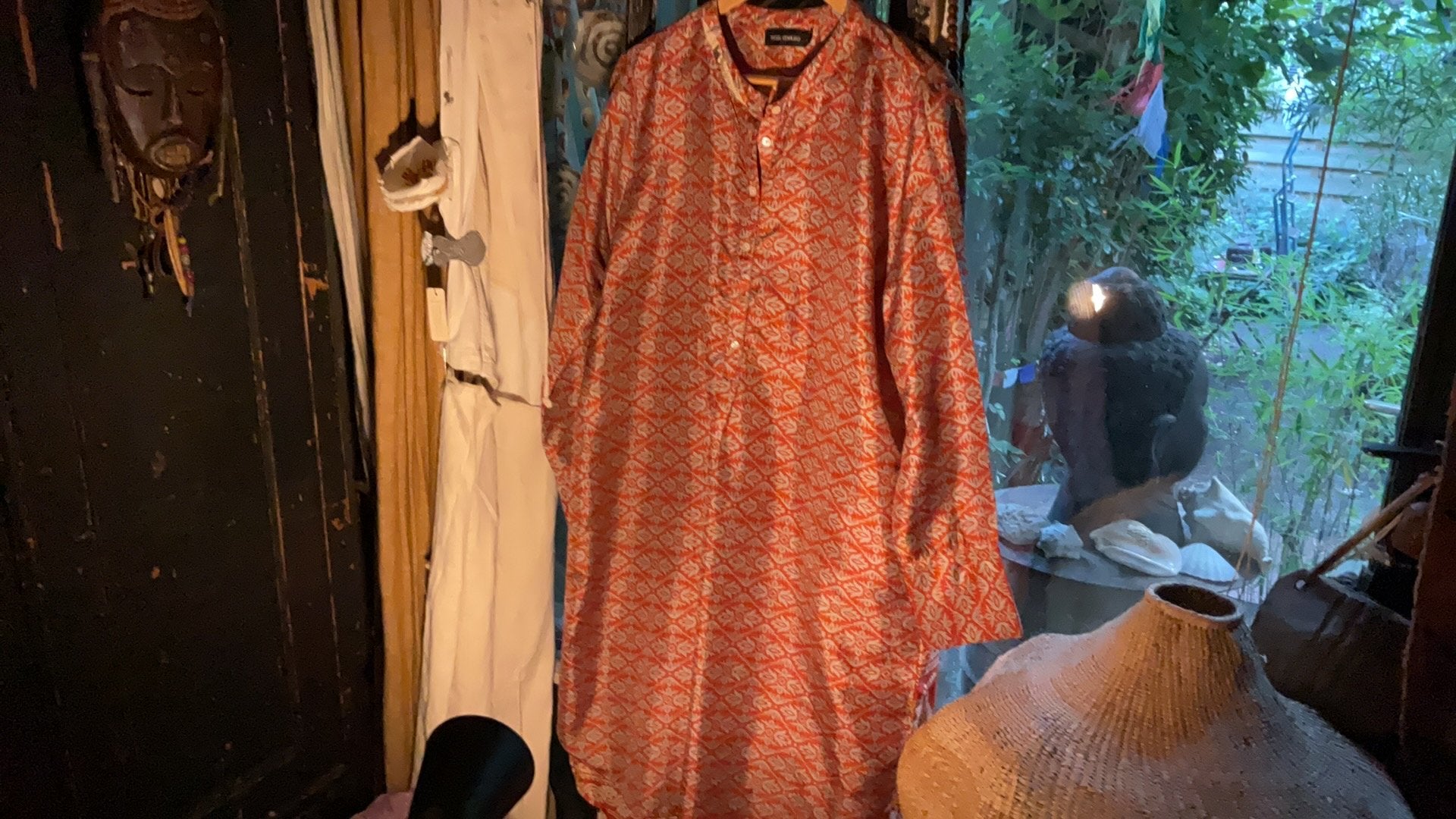 NIEUWE KAFTAN  SISSEL EDELBO, Ophalen, Nieuw, Maat 38/40 (M), Oranje