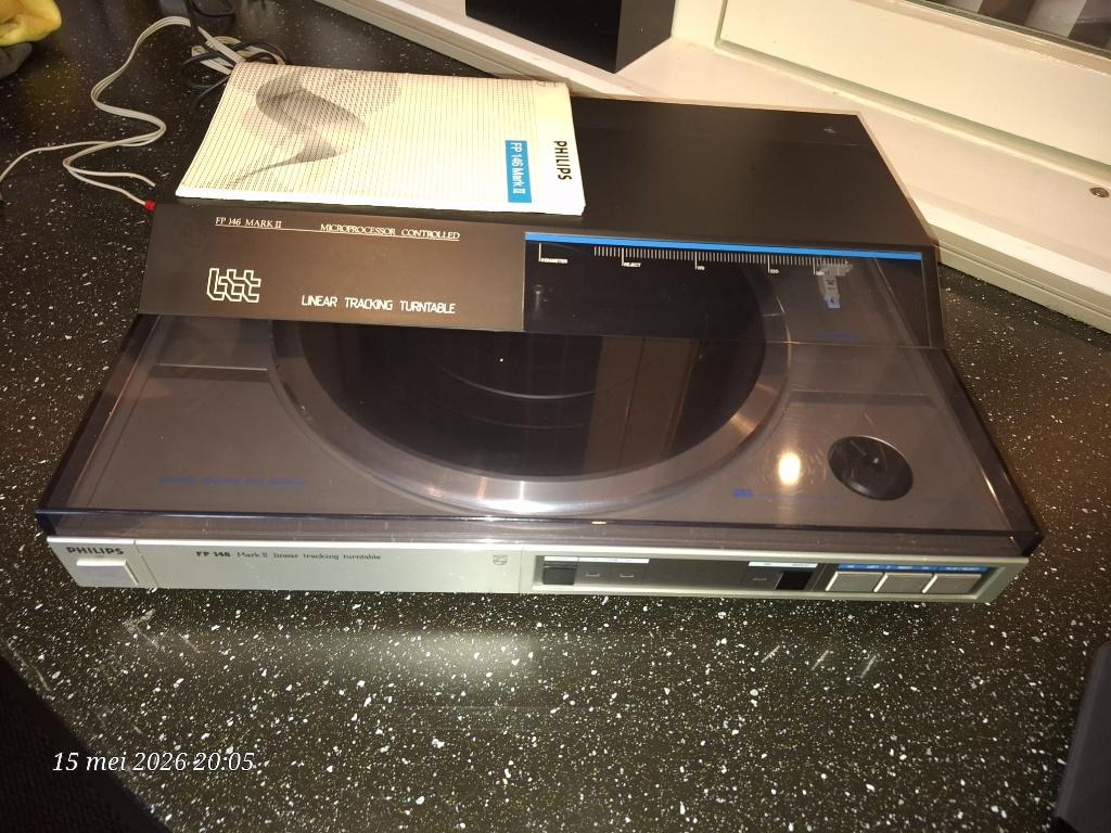 platenspeler, Audio, Tv en Foto, Platenspelers, Philips, Automatisch, Ophalen of Verzenden, Zo goed als nieuw