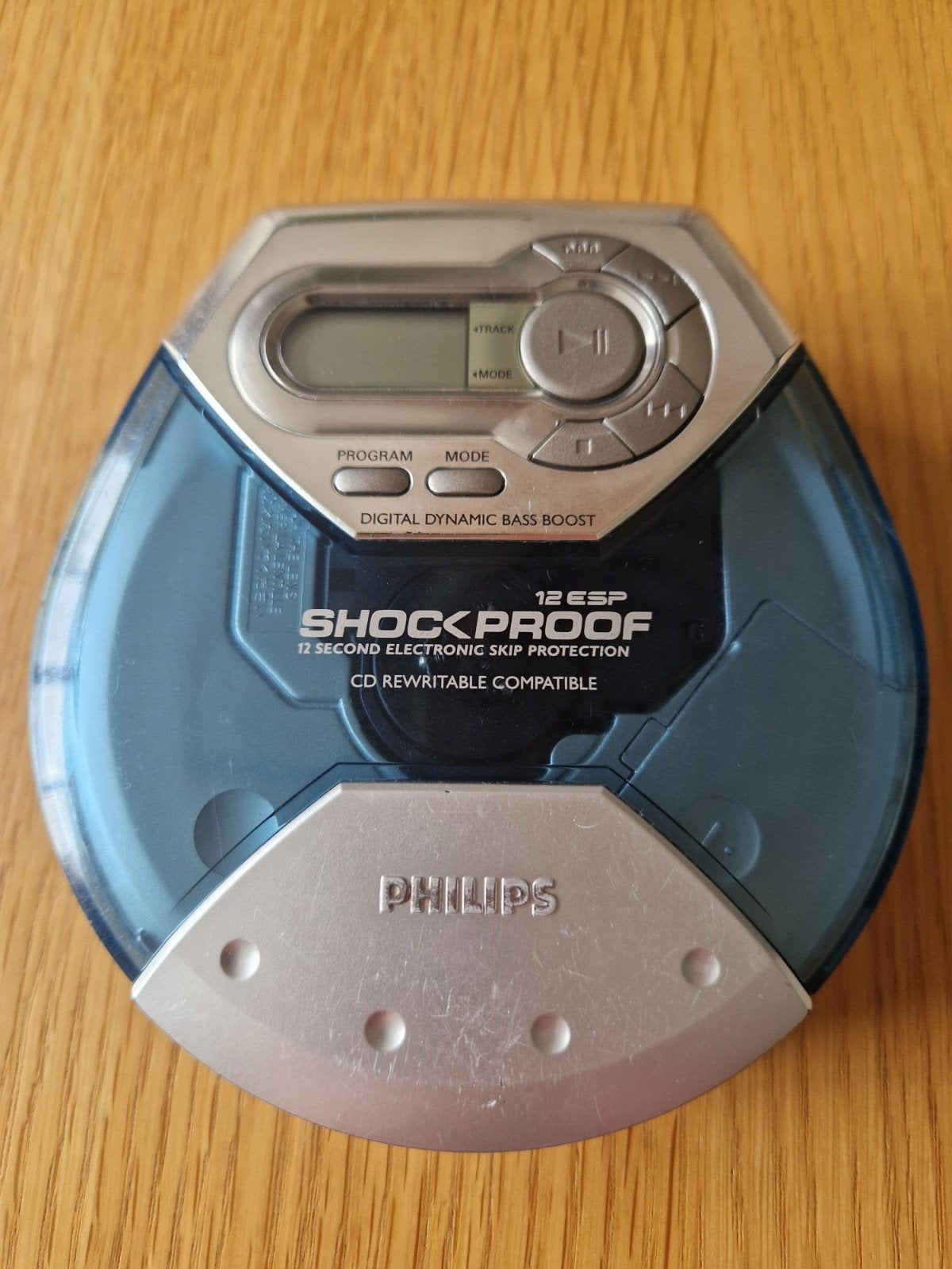 Philips AX2100 Shockproof Walkman, draagbare CD-speler, Clip, Ophalen of Verzenden, Walkman