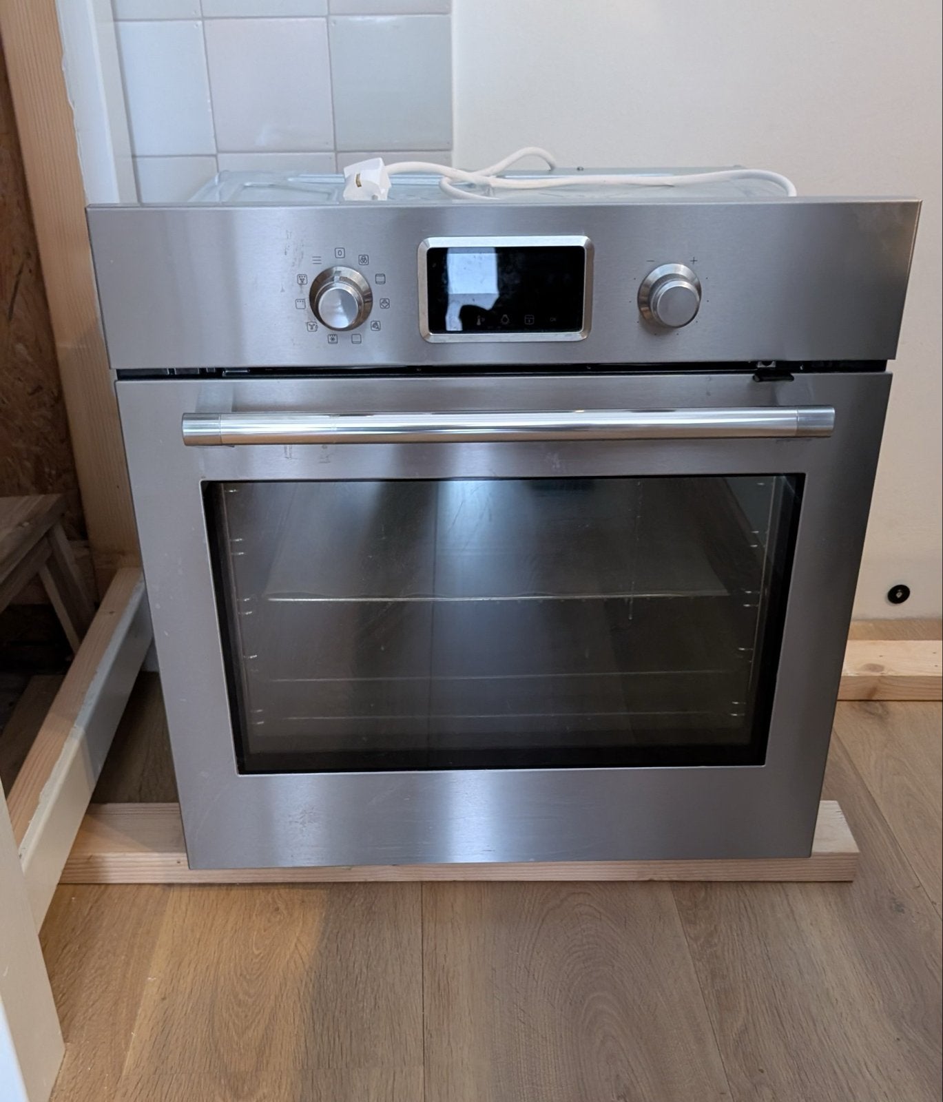 IKEA Forneby Inbouw Heteluchtoven met directe stoom zgan, Ophalen, Inbouw, 55 tot 60 cm, 45 tot 60 cm