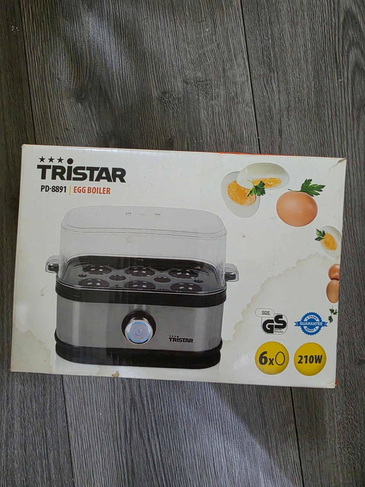 Tristar PD-8891 Eierkoker - Nieuw in doos, Ophalen of Verzenden