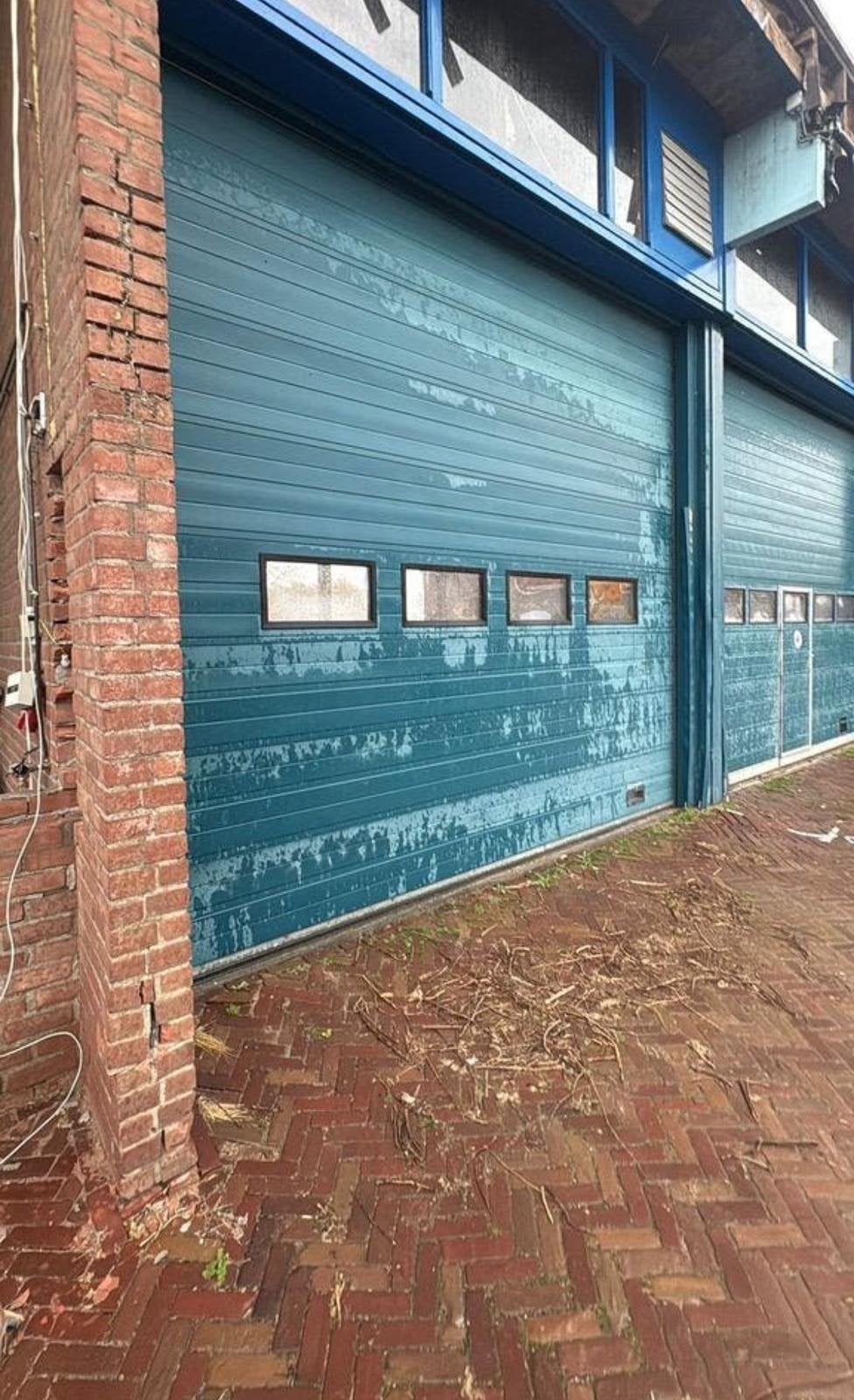 Elektrische overheaddeur garagedeur snelloopdeur deur deuren, Gebruikt, Garagedeur, Ophalen of Verzenden, 120 cm of meer