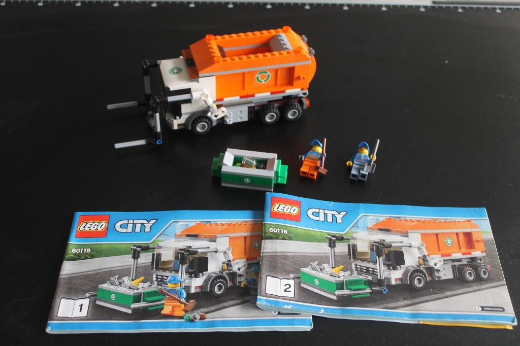 lego city vuilniswagen 60118, Compleet, City, Lego, Ophalen of Verzenden