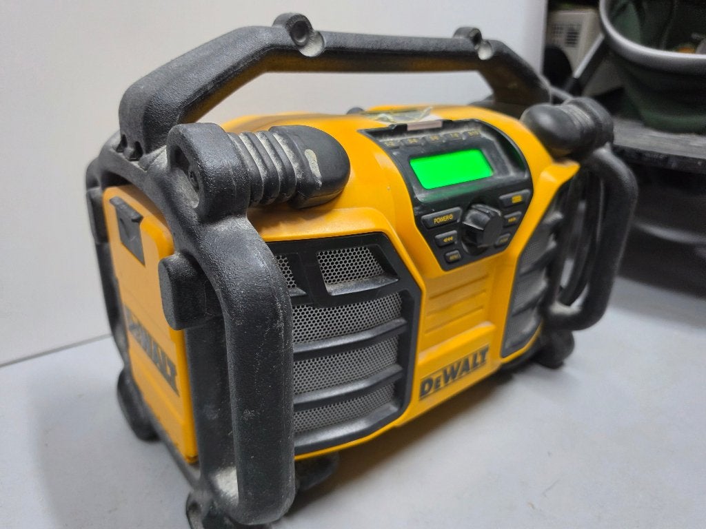 Dewalt radio DAB, Ophalen, Gebruikt, Bouwradio