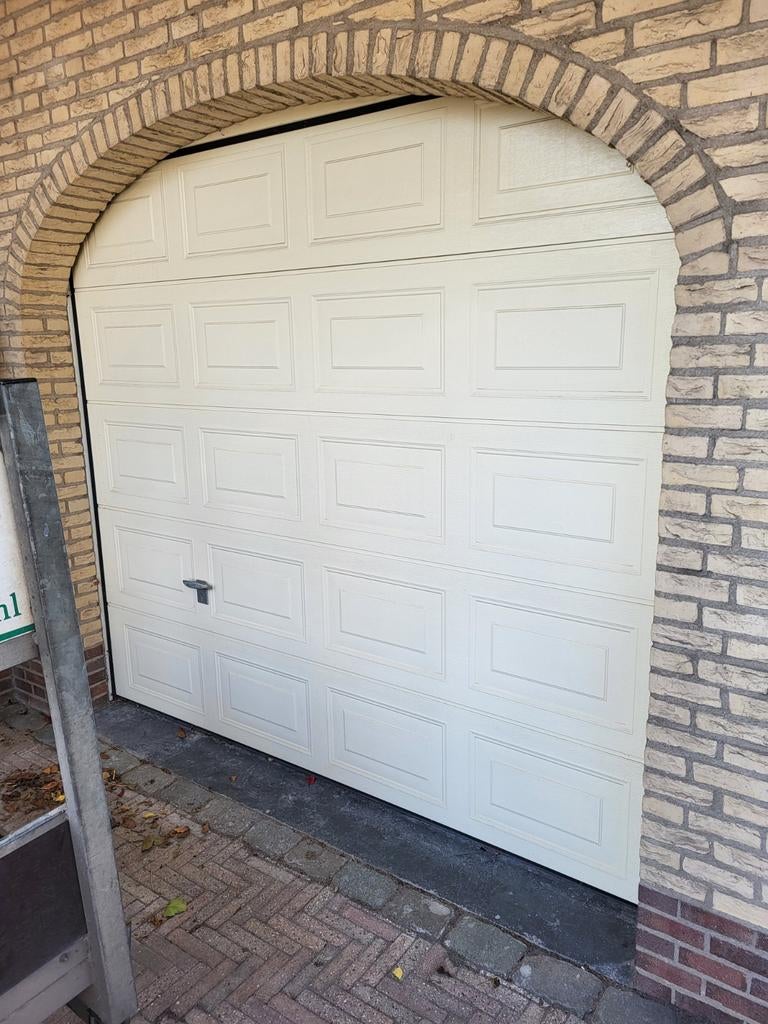 Gebruikte geïsoleerde novoferm garage deuren, Ophalen of Verzenden, Gebruikt, 200 cm of meer, 200 cm of meer