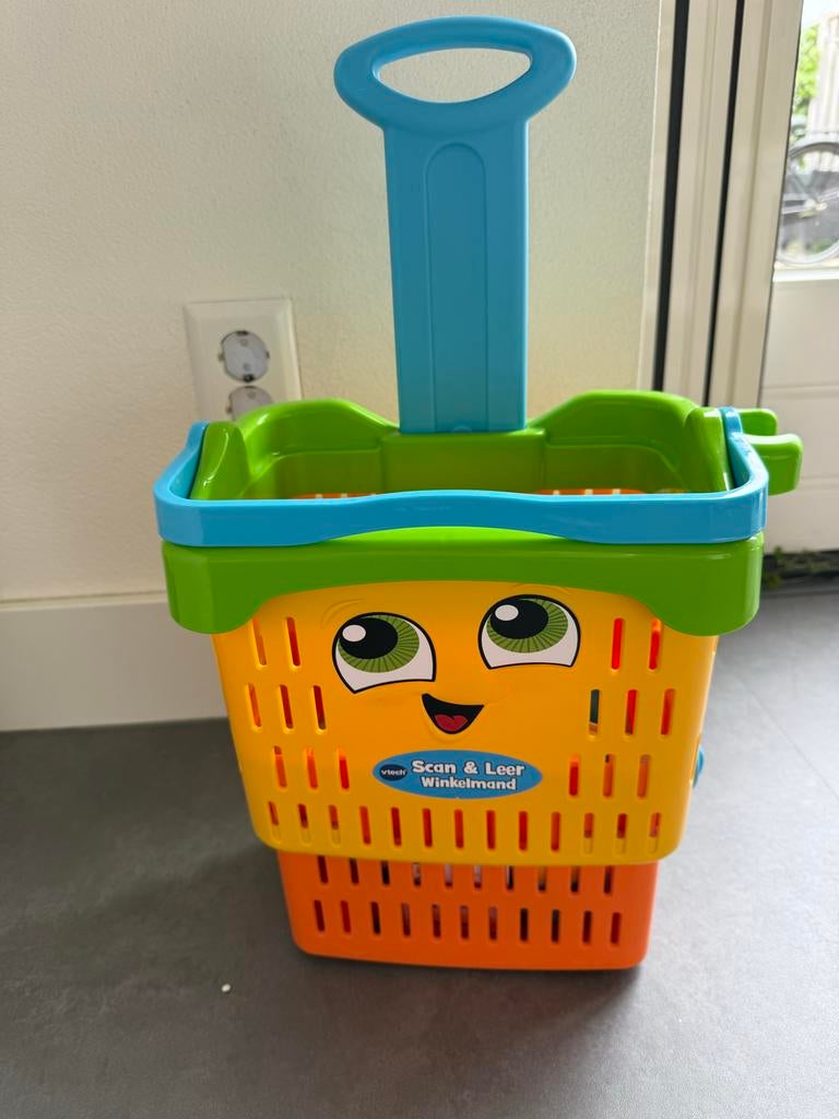 VTech Scan & Leer Winkelmandje met accessoires, Kinderen en Baby's, Speelgoed | Vtech, Ophalen, Gebruikt, 2 tot 4 jaar