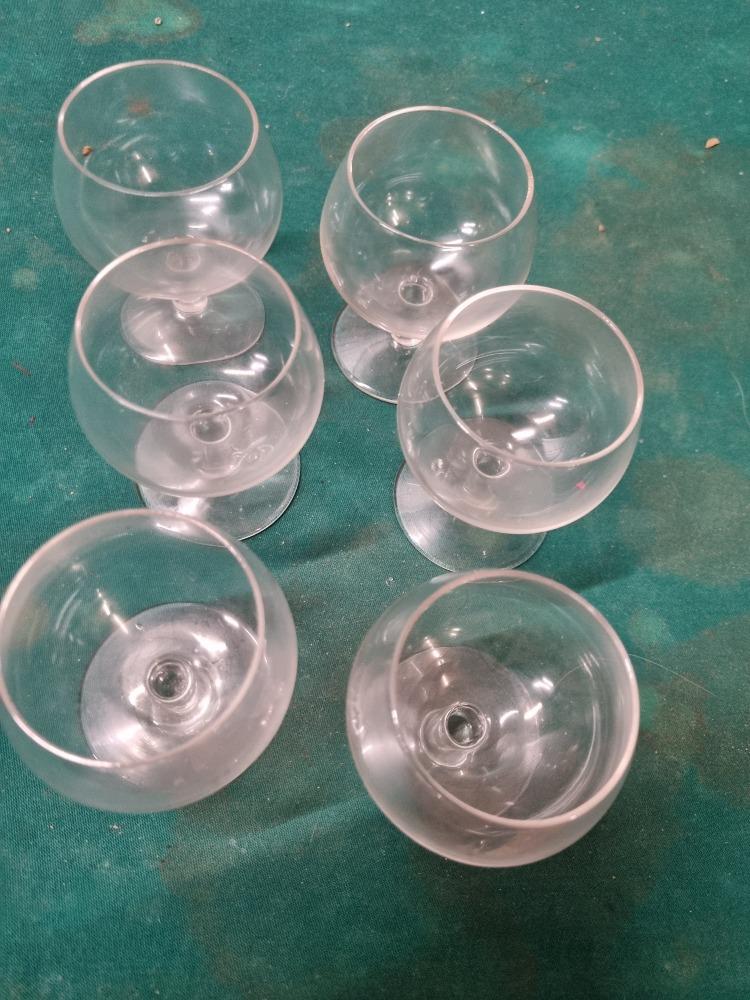 borrelglazen bol vormig 6x, Ophalen of Verzenden, 'T Olde Gre-j, Info@toldegrej.nl, Endepoelstraat 20f Didam