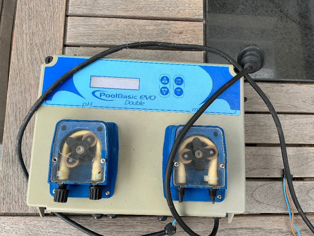 Chloor- zuur meter pomp zwembad, Ophalen of Verzenden, Gebruikt, Overige typen