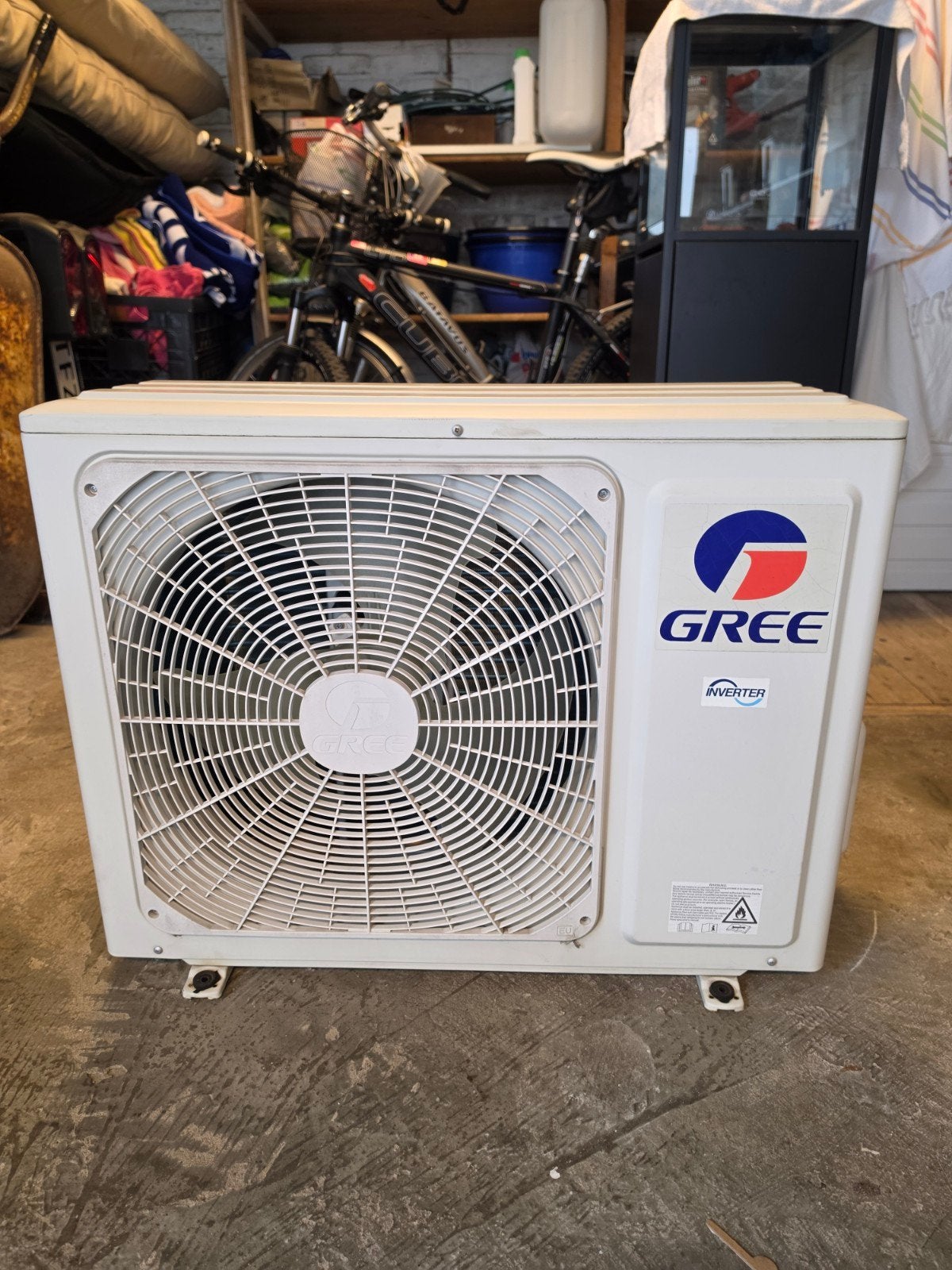 Gree Airco Compressor - 4 jaar oud, zonder binnenunit, Witgoed en Apparatuur, Ophalen, Gebruikt, Koelen en Ontvochtigen, Minder dan 60 m³