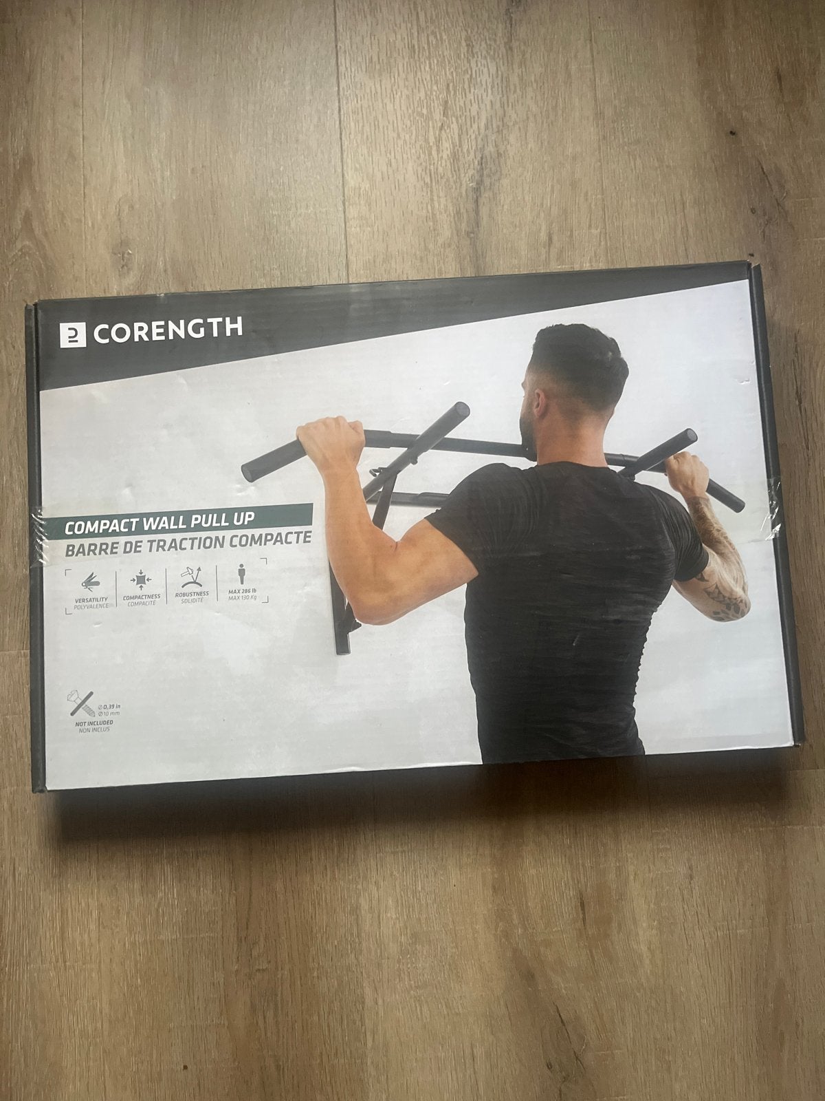 Corength Compact Wall Pull Up Bar - Nieuw in doos, Ophalen of Verzenden, Nieuw, Armen, Oprekstang