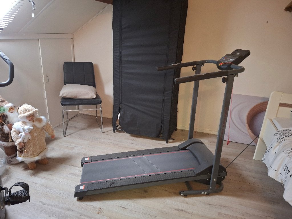 Loopband, Ophalen, Rug, Aluminium, Zo goed als nieuw