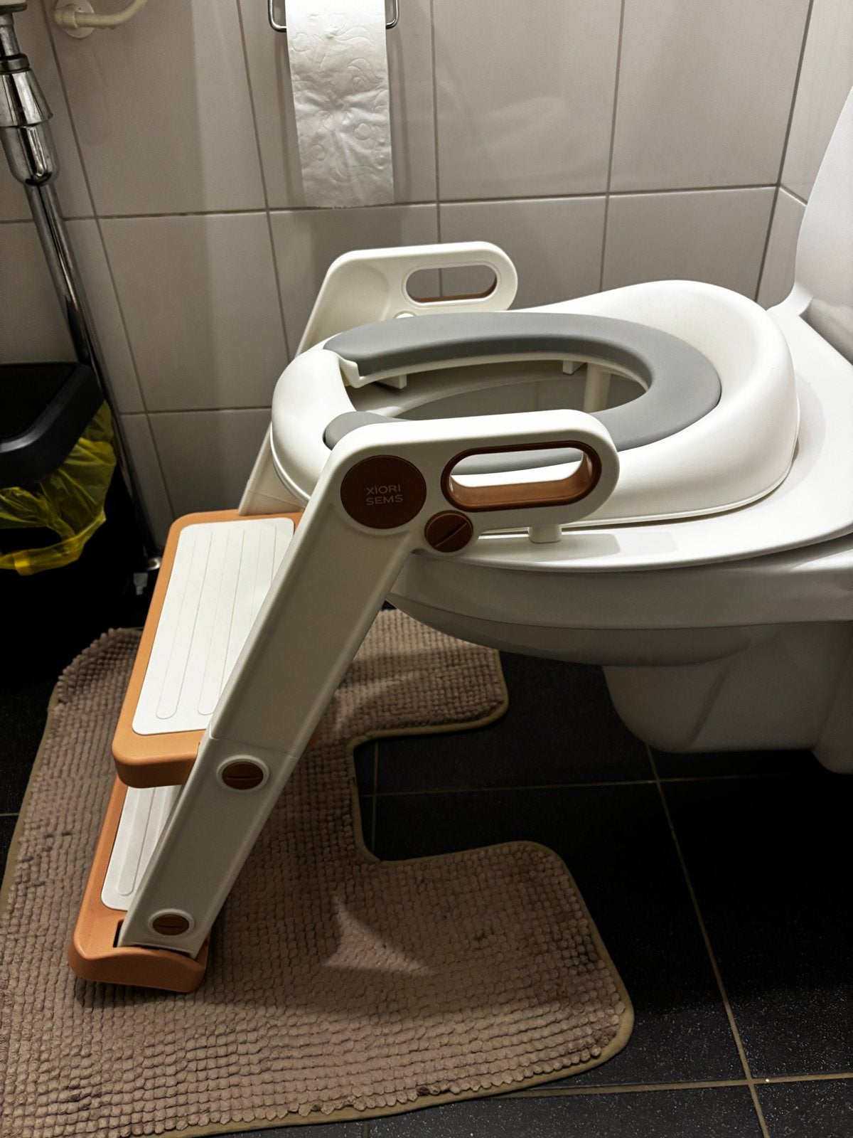Toiletverkleiner met opstapje - Ideaal voor zindelijkheidstr, Overige typen, Zo goed als nieuw, Standaard, Ophalen