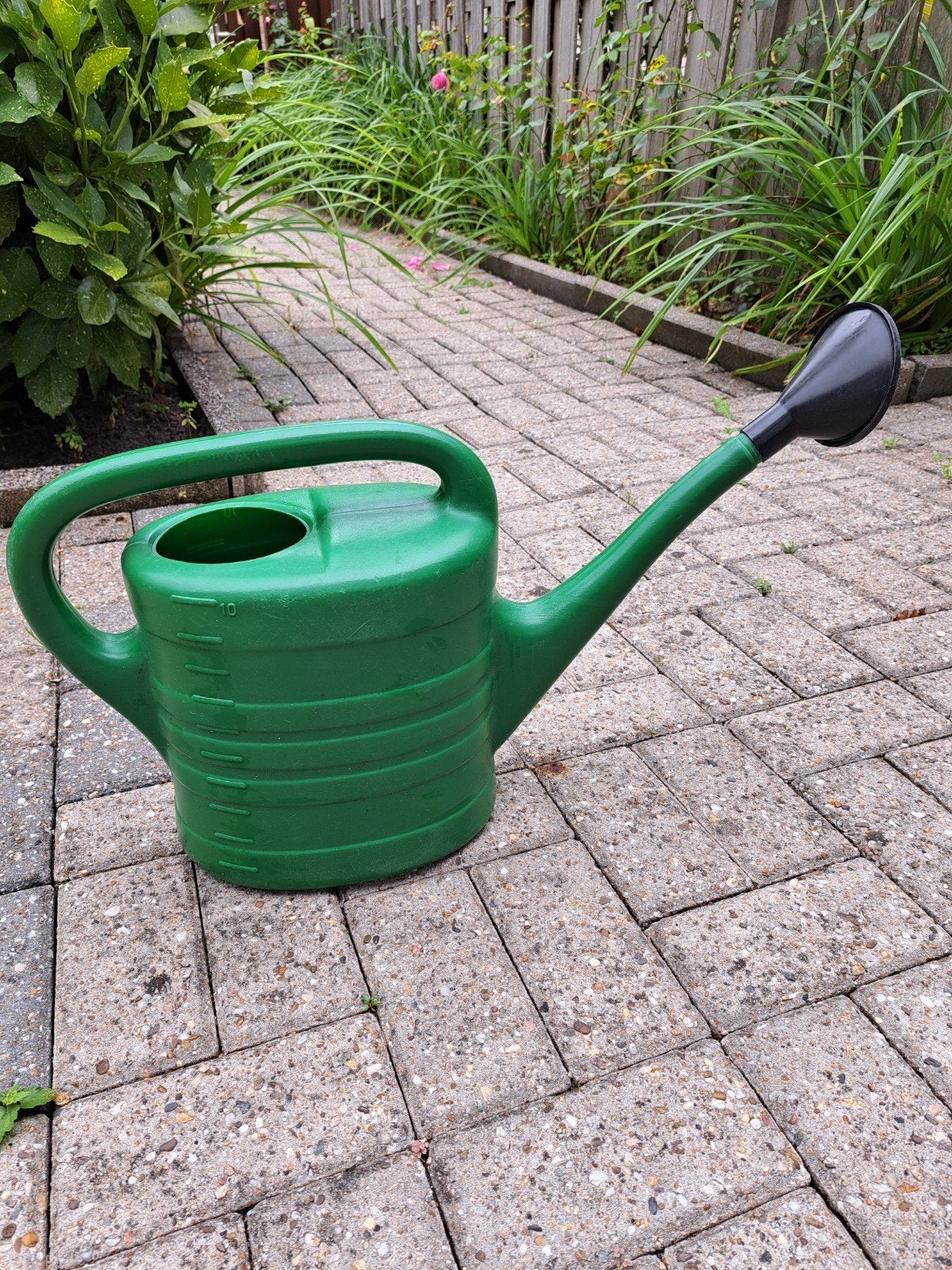 Groene gieter, inhoud 10 liter, Tuin en Terras, Gieters, Ophalen, Gebruikt, Kunststof