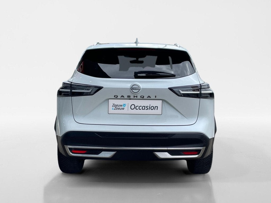 Nissan Qashqai 1.3 MHEV Xtronic N-Connecta 158PK AUTOMAAT WK, Auto's, Nissan, 12 maanden, 4 cilinders, Leder en Stof, Wit