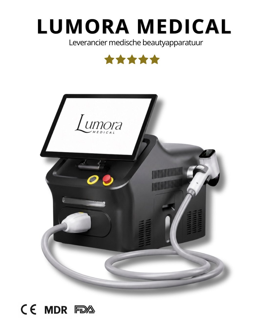 Lumora Medical Quattro-Pro portable Diode ICE Laser, Witgoed en Apparatuur, Persoonlijke-verzorgingsapparatuur, Ophalen, Nieuw