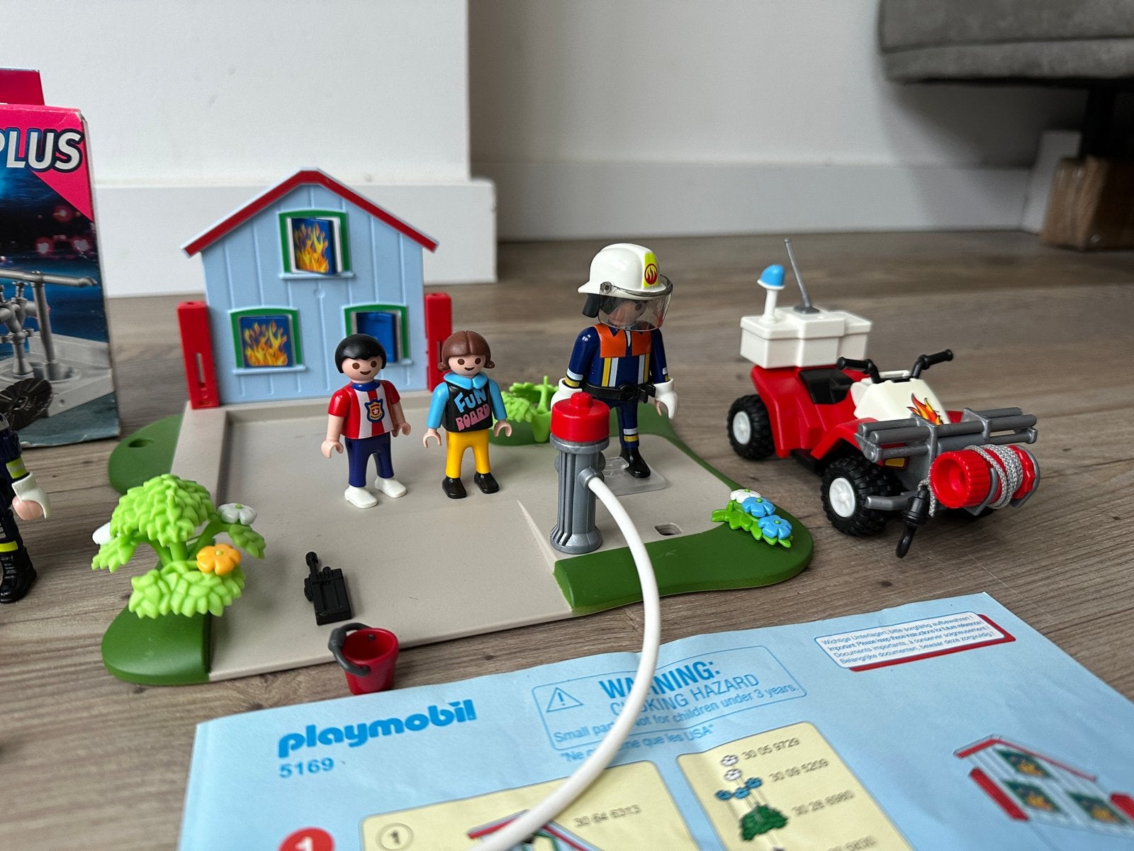 Playmobil City Action brandweersets #5169 #9235 #4795, Gebruikt, Complete set, Voertuig, Ophalen of Verzenden