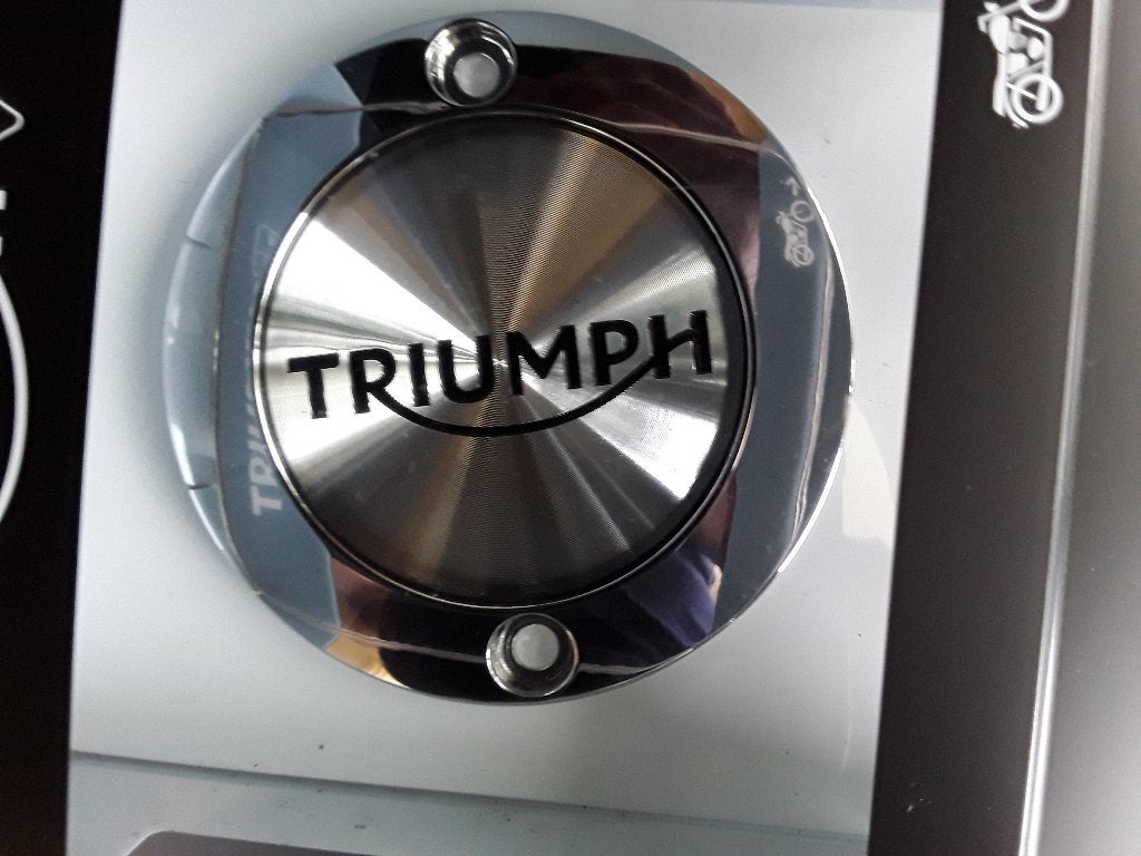 Koppelings badge triumph bonneville, Ophalen of Verzenden, Zo goed als nieuw