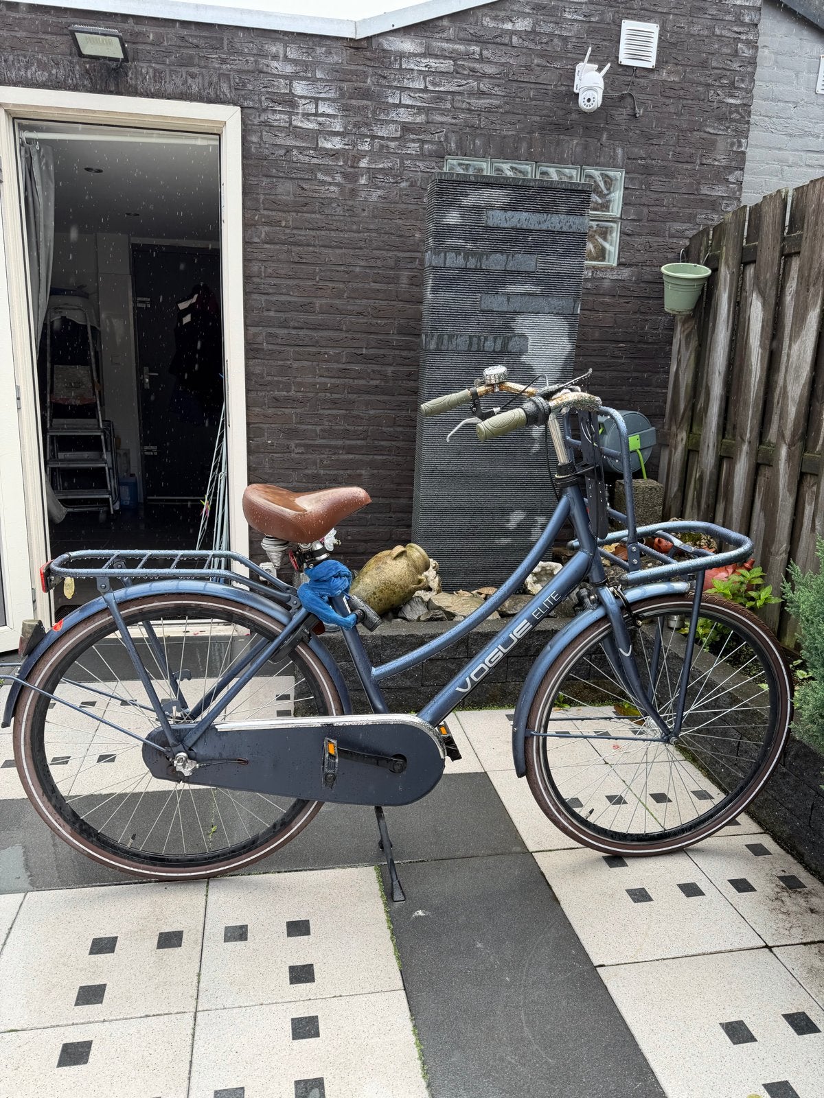 Mooie Vogue Elite dames/oma fiets, Fietsen en Brommers, Ophalen, Velgrem, Handrem, 53 tot 56 cm